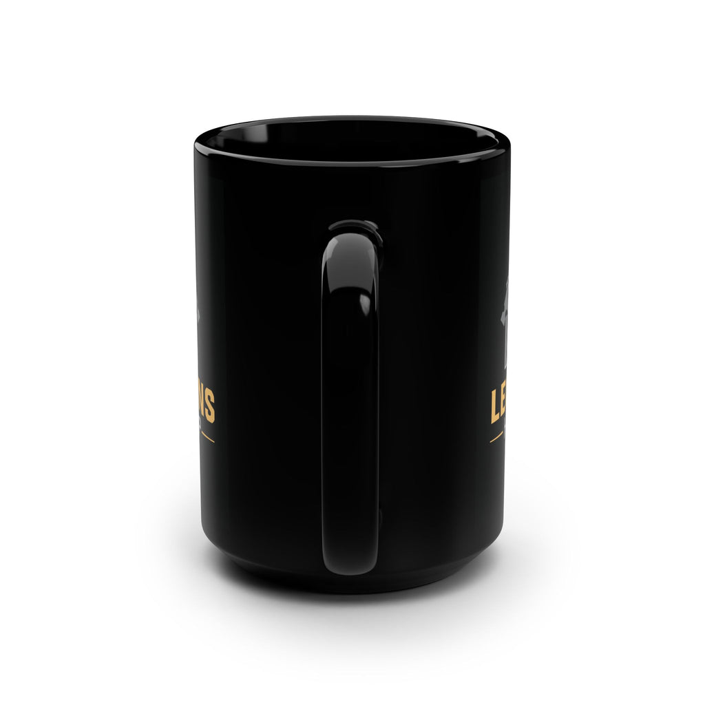 Leo & Lions Home Group 15oz Black Coffee Mug — Realtor Logo Mug