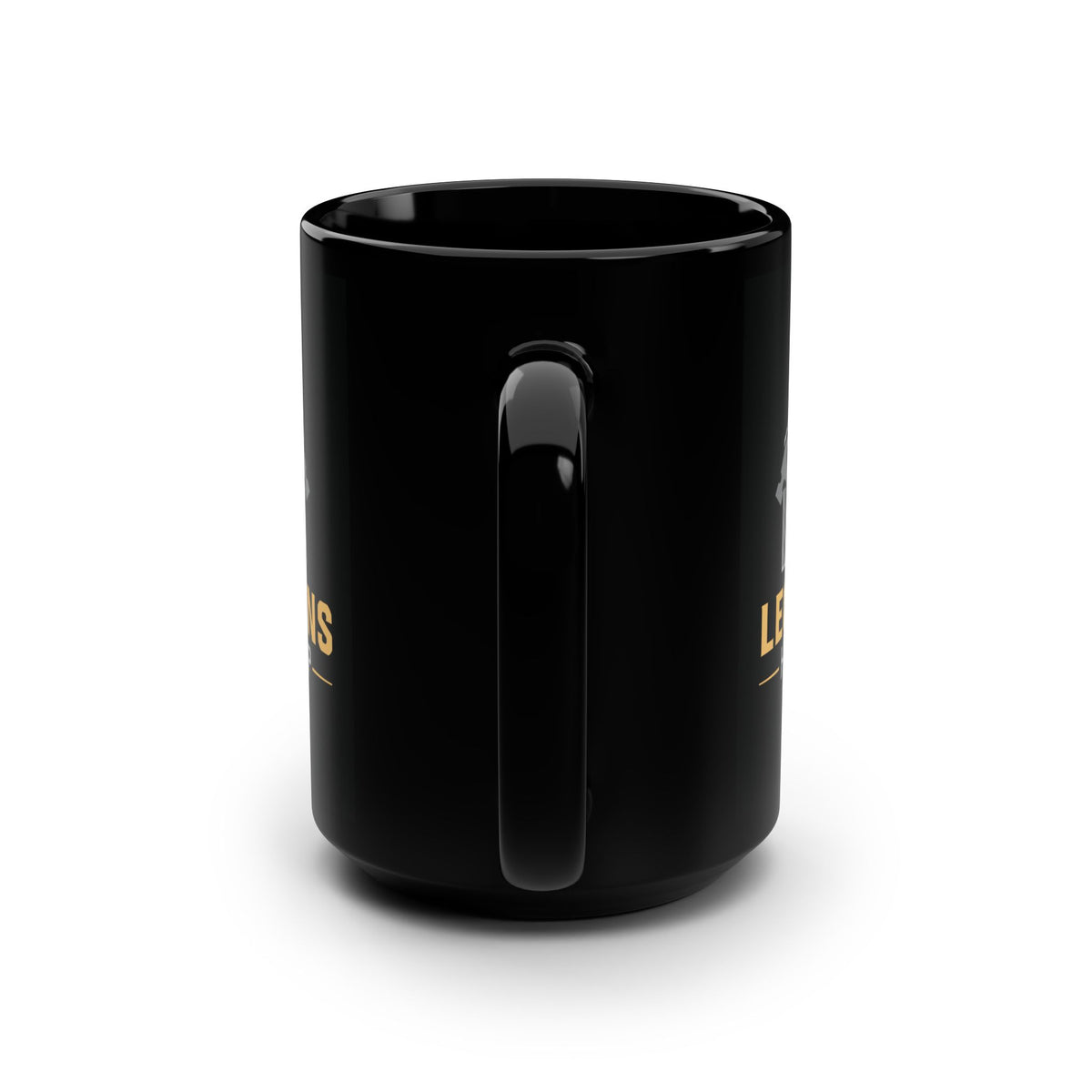 Leo & Lions Home Group 15oz Black Coffee Mug — Realtor Logo Mug